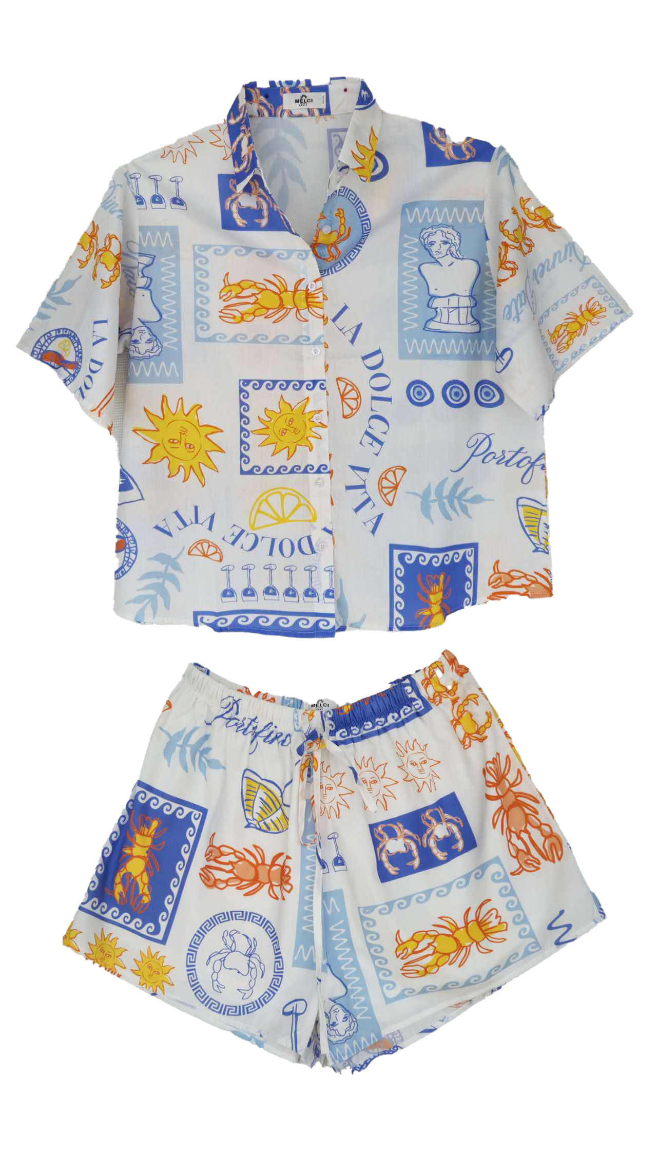 Dinner Date Two Piece Set 100% Cotton