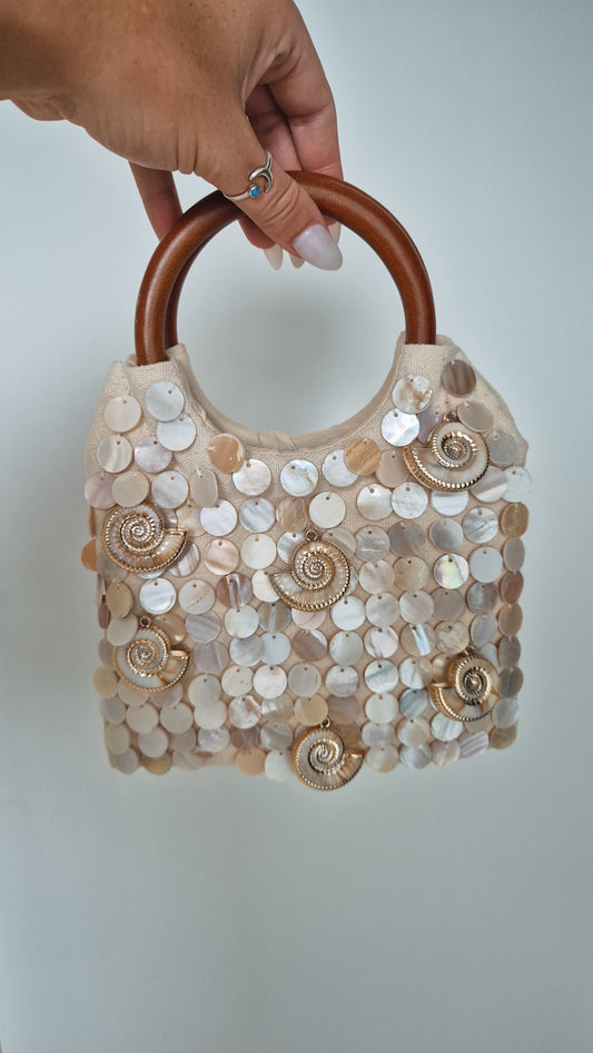 Handbag Shell Hand Customized Unique One Off Bag