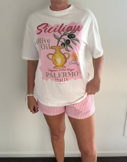 Palermo T-shirt 100% Cotton