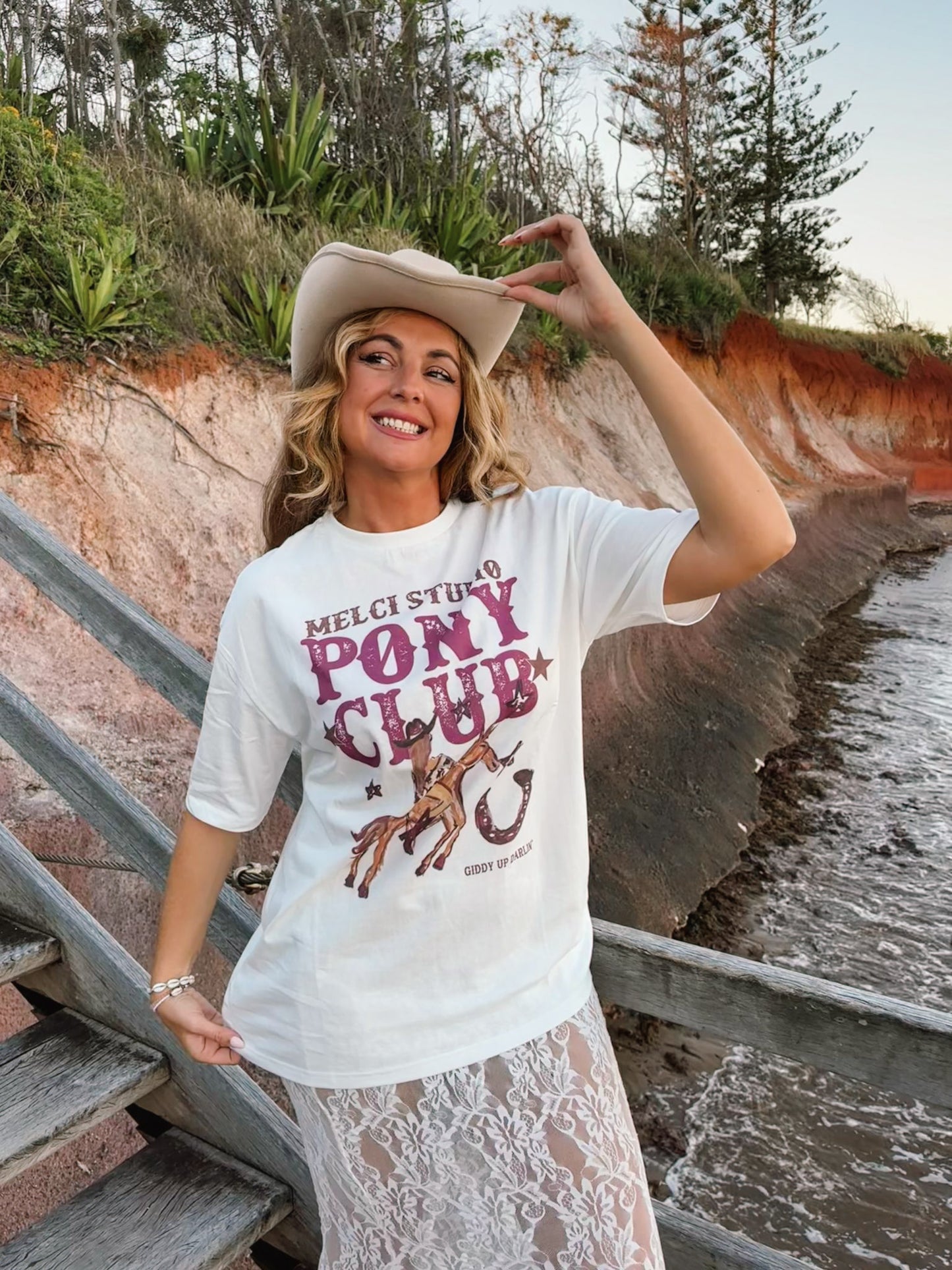 Pony Club T-shirt 100% Cotton